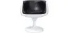 Chaise longue - Chaise design blanche - recouverte de cuir - Geneva image 7