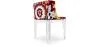 Chaise de salle à manger - Transparent - Design avec accoudoirs - Miss Style image 7