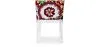 Chaise de salle à manger - Transparent - Design avec accoudoirs - Miss Style image 7