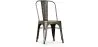 Chaise en acier de salle à manger - Design industriel - Nouvelle édition - Stylix image 7