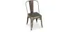 Chaise en acier de salle à manger - Design industriel - Nouvelle édition - Stylix image 7