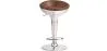 Tabouret rond en métal - style aviateur - 70 cm - Aviator image 7