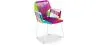 Chaise d'extérieur avec accoudoirs - Chaise de jardin - Multicolore - Frony image 7