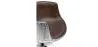 Chaise longue - Chaise design - Similicuir et métal - Cognac image 7