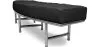 Banc Courbé - Revêtement en similicuir - Karlo image 7
