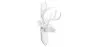 Décoration Murale - Tête de Cerf Blanc - Uka image 7
