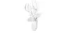 Décoration Murale - Tête de Cerf Blanc - Uka image 7