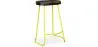 Tabouret de Bar - Design Industriel - Bois & Métal - 66 cm - Adriel image 9