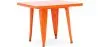 Table carrée pour enfants - Industrielle - Métal - 60cm - Stylix image 9