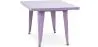 Table carrée pour enfants - Industrielle - Métal - 60cm - Stylix image 9