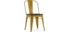 Chaise de salle à manger - Design Industriel - Bois et Acier - Stylix image 9