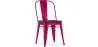 Chaise de salle à manger - Design Industriel - Bois et Acier - Stylix image 9