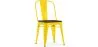 Chaise de salle à manger - Design Industriel - Bois et Acier - Stylix image 9