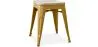 Tabouret Design Industriel - Bois & Métal - 45cm - Stylix image 9