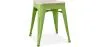 Tabouret Design Industriel - Bois & Métal - 45cm - Stylix image 9