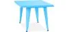 Table carrée pour enfants - Industrielle - Métal - 60cm - Stylix image 9