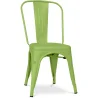 Chaise en acier de salle à manger - Design industriel - Stylix image 9
