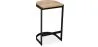 Tabouret Design Industriel - Bois et Métal - 60cm - Lia image 9
