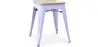 Tabouret Design Industriel - Bois & Métal - 45cm - Stylix image 9
