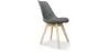 Chaise de bureau - Chaise de salle à manger - Style scandinave - Denisse image 9