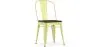 Chaise de salle à manger - Design Industriel - Bois et Acier - Stylix image 9