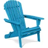 Chaise d'extérieur en bois avec accoudoirs - Chaise de jardin Adirondack - Adirondack image 9