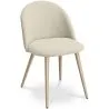 Chaise de salle à manger - Tapissée en tissu - Style scandinave - Evelyne image 9