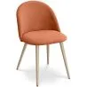 Chaise de salle à manger - Tapissée en tissu - Style scandinave - Evelyne image 9
