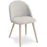 Chaise de salle à manger - Tapissée en tissu - Style scandinave - Evelyne image 9