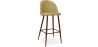 Tabouret rembourré en tissu - Design scandinave - 76cm - Evelyne image 9
