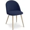 Chaise de salle à manger - Tapissée en tissu - Style scandinave - Evelyne image 9