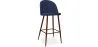 Tabouret rembourré en tissu - Design scandinave - 76cm - Evelyne image 9