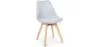 Chaise de salle à manger tapissée de tissu - Style scandinave - Denisse image 9