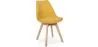 Chaise de salle à manger tapissée de tissu - Style scandinave - Denisse image 9