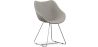 Chaise de salle à manger avec accoudoirs - Simili cuir - PU - Stylix - Noir - Clun image 9