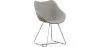 Chaise de salle à manger avec accoudoirs - Simili cuir - PU - Stylix - Noir - Clun image 9