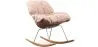 Chaise à Bascule Rembourrée - Design Scandinave - Ruma image 9