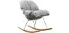 Chaise à Bascule Rembourrée - Design Scandinave - Ruma image 9