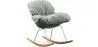 Chaise à Bascule Rembourrée - Design Scandinave - Ruma image 9