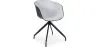 Chaise de bureau avec accoudoirs - Chaise de bureau design noire - Jodie image 9