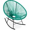 Chaise d'extérieur - Chaise à bascule de jardin - Nouvelle édition - Acapulco image 9