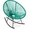 Chaise d'extérieur - Chaise à bascule de jardin - Nouvelle édition - Acapulco image 9