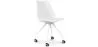 Chaise de bureau à roulettes - Chaise de bureau blanche - Canva image 9