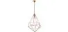 Lampe de plafond rétro - Lampe suspendue géométrique - Yak image 9