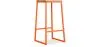 Tabouret design industriel - bois et métal - 76cm - Big Boy image 9
