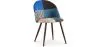 Chaise de salle à manger tapissée en patchwork - Style scandinave - Pixi image 9
