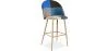 Tabouret Rembourré en Patchwork - Style Scandinave - Evelyne image 9