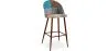 Tabouret Rembourré en Patchwork - Style Scandinave - Patty image 9