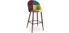 Tabouret Rembourré en Patchwork - Style Scandinave - Ray image 9