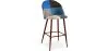 Tabouret Rembourré en Patchwork - Style Scandinave - Pixi image 9